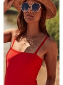 Red ruffled swimsuit K16 - Online store - Boutique